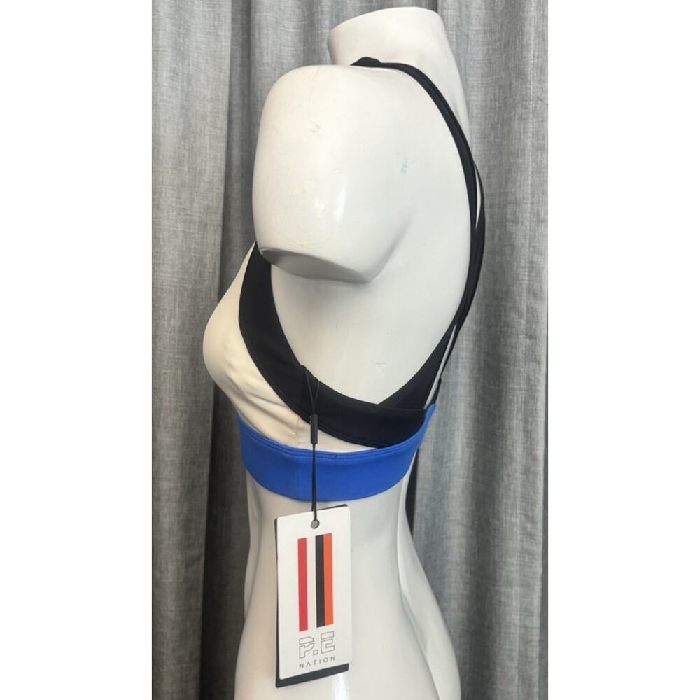 P.E Nation REACTION TIME SPORTS BRA PEARLED IVORY Women’s Size Xsmall NWT - Picture 6 of 13
